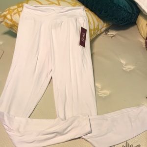 White leggings